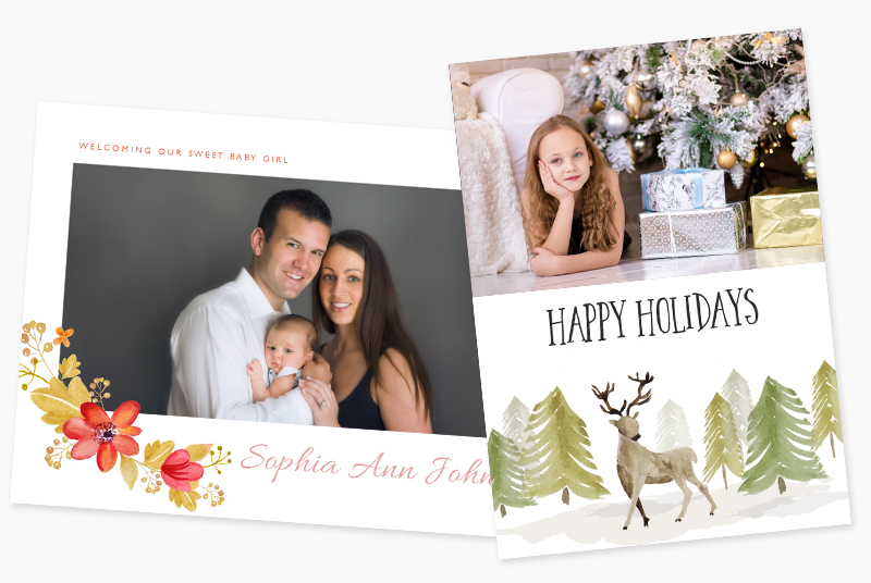 Lenzart, photo lab, print lab, holiday cards, boost holiday card sales
